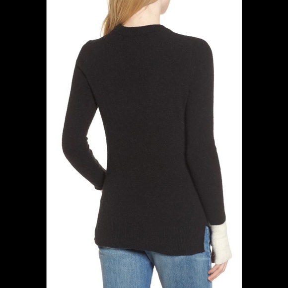 Madewell Fremont Colorblock Pullover Sweater - Picture 4 of 5